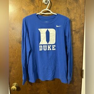 Nike Blue Long Sleeve Tee